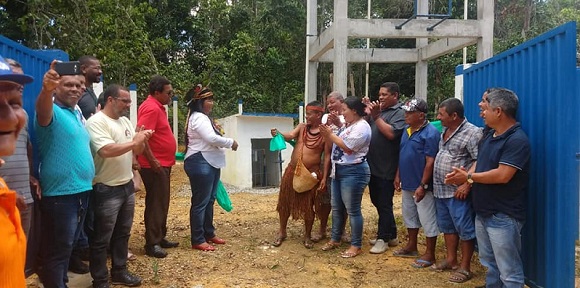 luzia inaugura agua