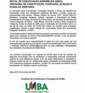 EDITAL UVIBA mew