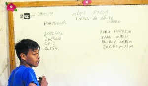 INDIGENA NA SALA DE AULA